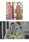 Sliver Stone Vol 01 By Kashvi Malai Silk Printed Sarees Wholesale Price In Surat 
